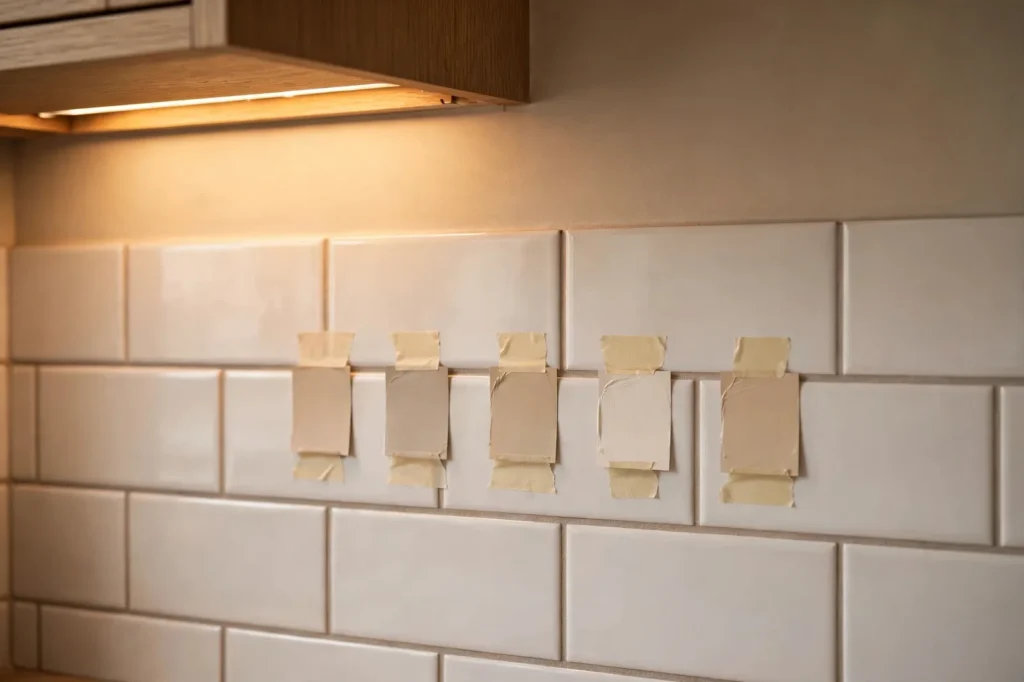 How to Coordinate Paint Color with Tile