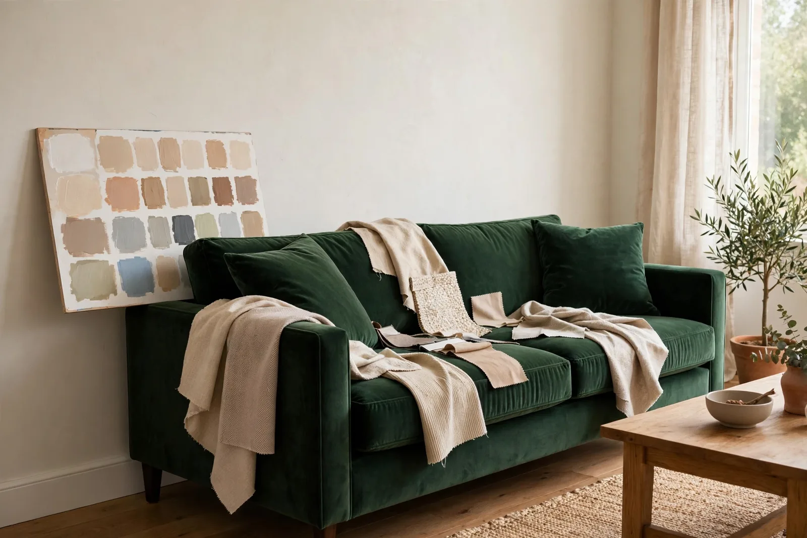 How to Coordinate Wall Color with Your Sofa