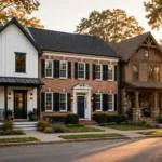 Exterior Paint Palettes by Architecture Style