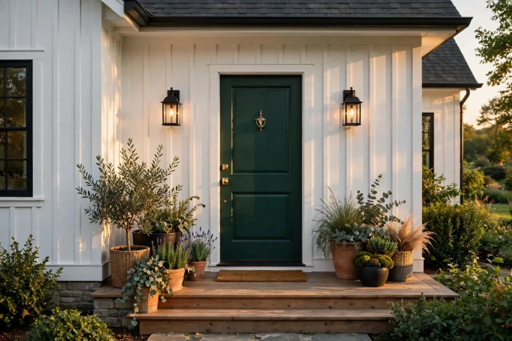 Front Door Color Ideas for a Modern Farmhouse