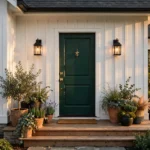 Front Door Color Ideas for a Modern Farmhouse