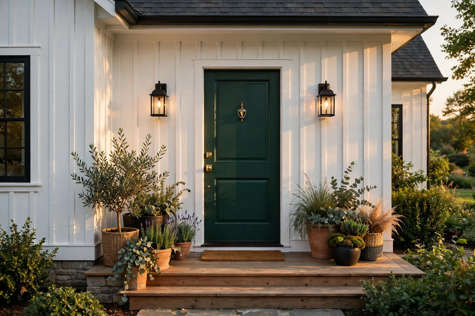 Front Door Color Ideas for a Modern Farmhouse