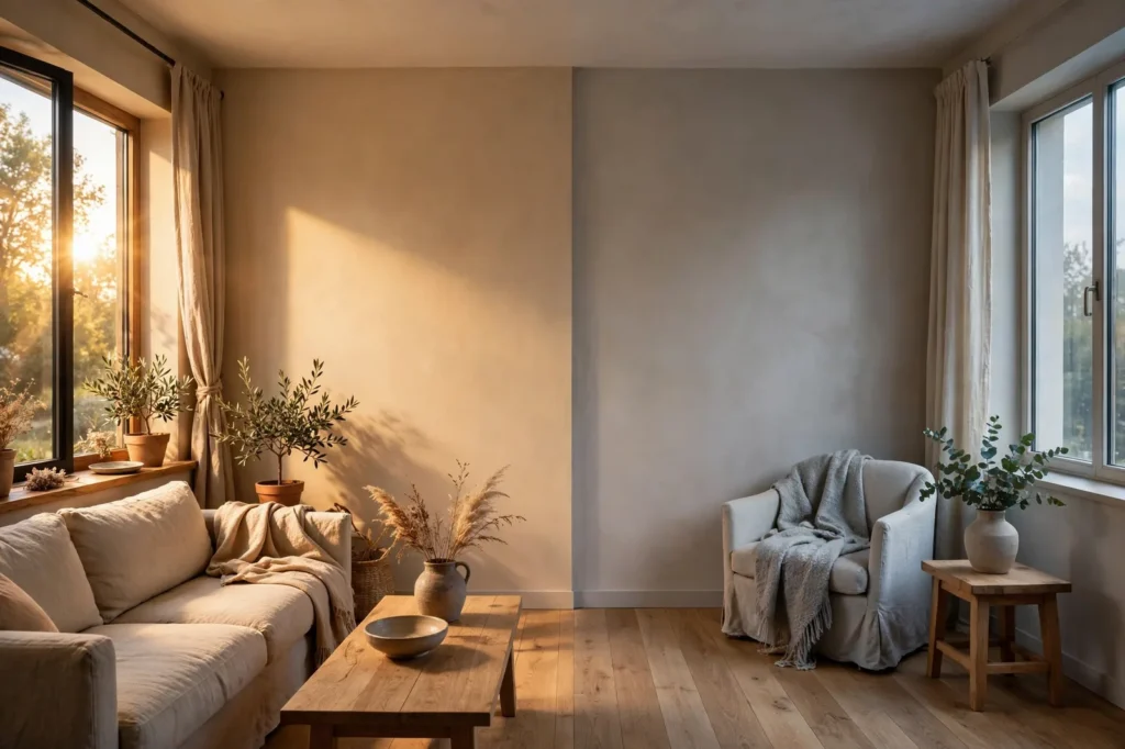 North vs South Facing Rooms: Paint Color Strategy