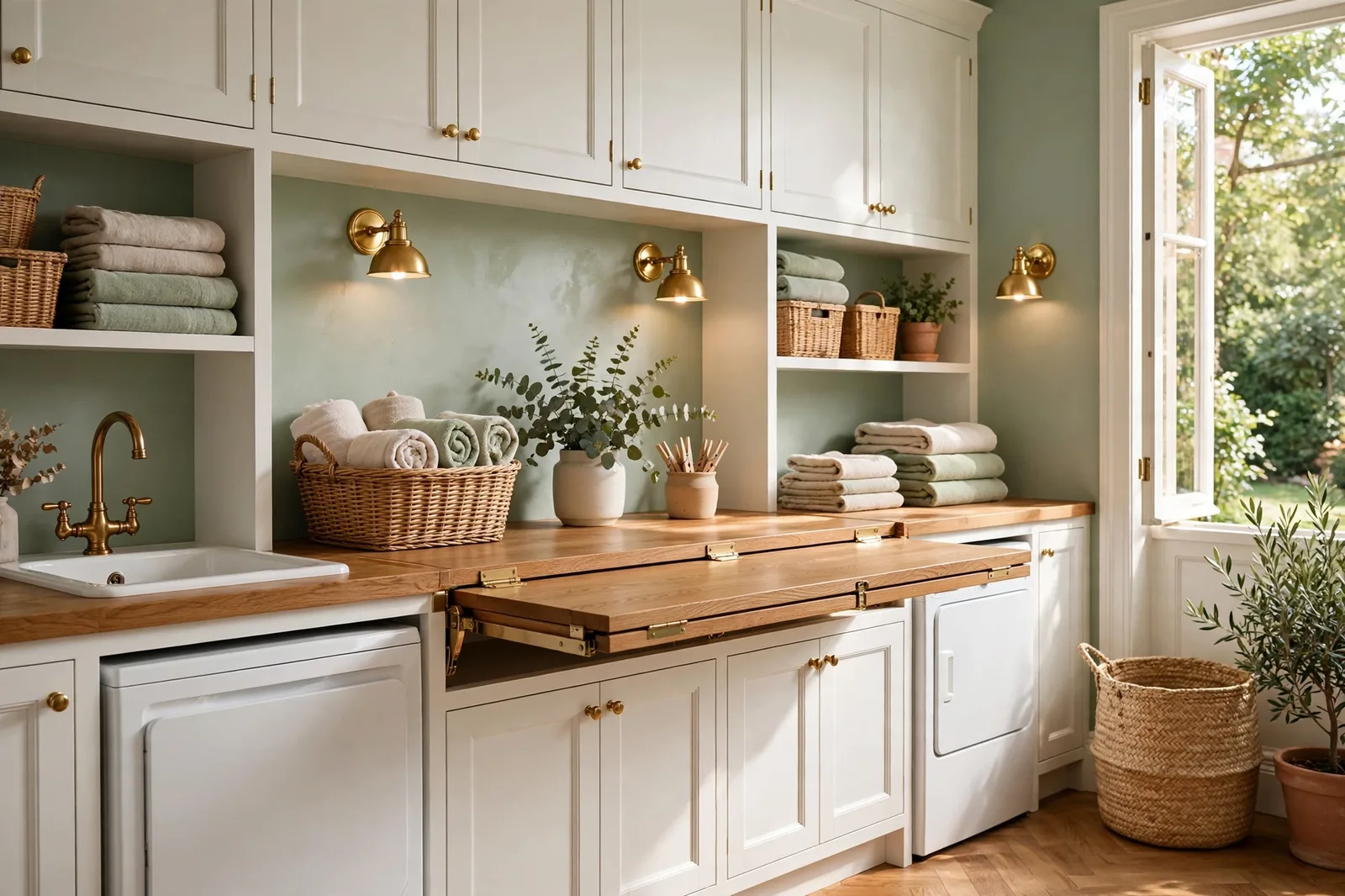 Paint Colors for Laundry, Mudroom, Hallway & More